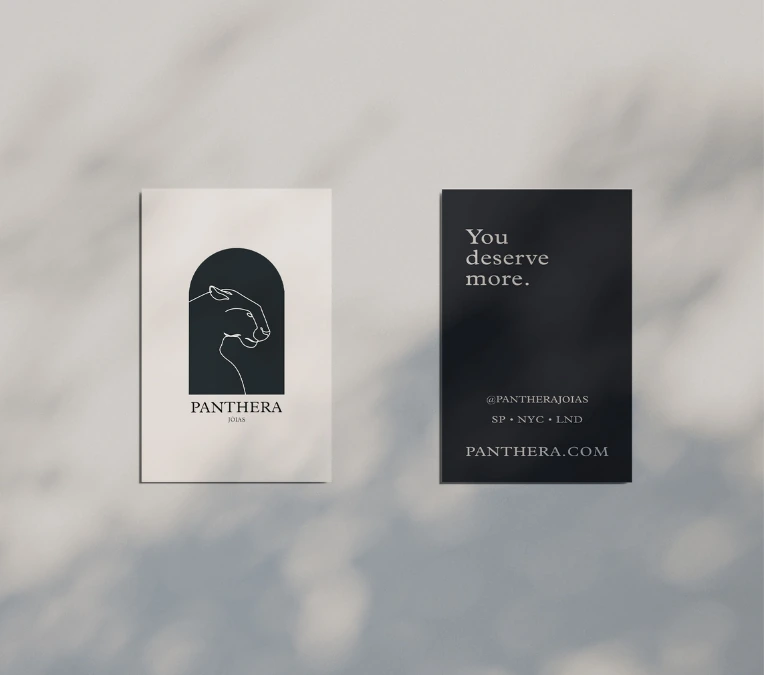 Panthera Joias — Brand identity